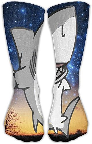 XIUARROWXIU Socks Little Shark Womens Champion Dress Athletic Work Long Knee High Stockings Tights