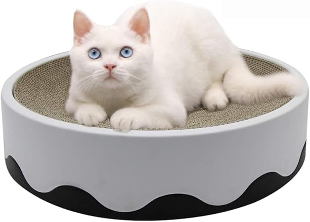 cardboard cat scratcher bed