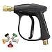 MATCC High Pressure Washer Gun 3000 PSI Car Washer Gun With 5 Nozzles for Car Pressure Power Washers