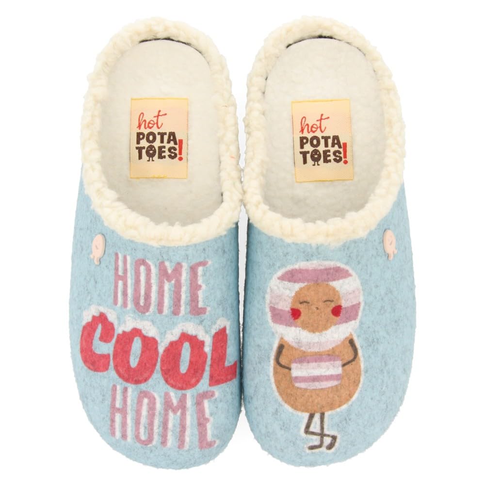 HOT POTATOES NUSDORF, Slipper Women's, Aguamarina