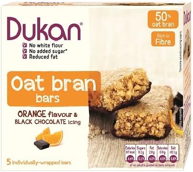 Dukan - Orange Flavour Dark Chocolate-Coated Oat Bran Bar
