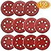 5-Inch Hook and Loop Sanding Discs for Random Orbital Sander, Assorted Sandpaper 40-1000 Grits, 110 PCS