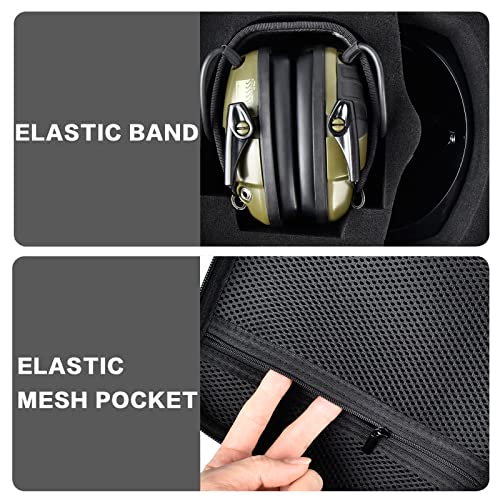 Case for Walker's Razor Slim Electronic Earmuffs Storage Holder/ for