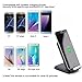 Wireless Charger,Itian Wireless Charging Stand A18S Only Suitable for Samsung S8 S8+ S7 S7 Edge S6 Edge+ Note5 S6 S6 Edge in Portrait Modes,Not Suitable for Other Qi Phones(Adapter Not Included)