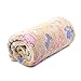 iNNEXT Puppy Blanket Pet Cushion Small Dog Cat Soft Warm Fleece Sleep Mat, Pet Dog Cat Puppy Kitten Soft Blanket Doggy Warm Bed Mat Paw Print Cushion