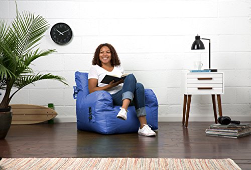 Big Joe Dorm Bean Bag Chair, Sapphire