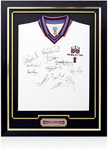 framed west ham shirt