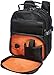 Amazon Basics Durable, Padded Tool Bag Backpack, Black - 75 Pocket