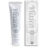 Vussen H Hydroxyapatite Toothpaste, Fluoride-Free Remineralizing Whitening Toothpaste for Sensitive Teeth &amp; Enamel Repair, Citrus Mint Flavor, 4.2 oz (120g) (1-Pack)