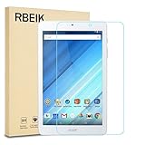 RBEIK Acer Iconia One 8 B1-850 Screen Protector [Glass], Scratch Resistant 9H Hardness Tempered Glass Screen Protector for Acer Iconia One 8 B1-850 8-Inch Touchscreen Tablet