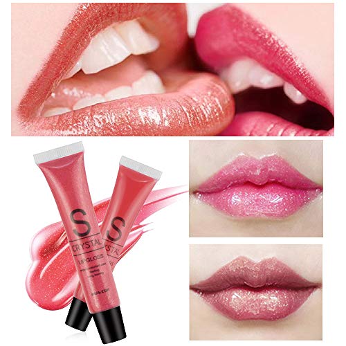 Ownest 6 Colors Glitter Liquid Lipstick Set, Shimmer Lip Gloss Set, Diamond Shinning Metallic Lipstick Waterproof Long Lasting Moisturizing Lip Gloss Face Eye Glow Makeup Kit(B) - Thumbnail 6