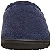 Isotoner Women's Terry Clog, Navy,8.5/9