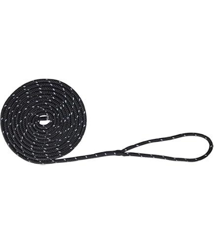 Cuerda De Polipropileno Trenzada 1/2' X 10' – Color Rojo, Fabricada En EE.UU., Perfecta Para Muelles Y Amarres
