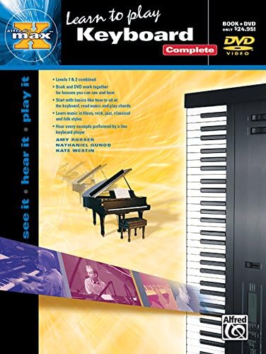 Alfred's MAX Keyboard Complete: See It * Hear It * Play It (Book & DVD (Sleeve))