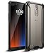 Poetic Affinity Slim Fit LG Stylo 3 Clear Case With Anti-Slip Side Grip and Reinforced Corner Protection Bumper for LG Stylo 3 Black/Clear