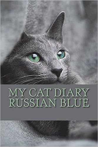 My Cat Diary Russian Blue Steffi Young 9781722956752 Amazon