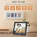 Digital Photo Frame 32GB SD Card 8 Inch 1024×768(4:3) High Resolution IPS Display Digital Picture Frames Auto-Rotate Image Preview Background Music Video Calendar with Remote Controlthumb 1