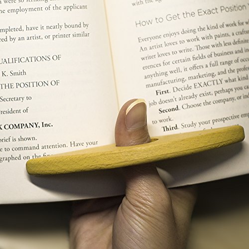Book Page Holder PagePal Page Holder by Guritta Handmade Personal Book Assistant Book Holder | Wooden Page Holder | literary gifts quote | Thumb book | Book Gadget | Thumb Bookmark | Gift for Reader