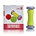 Foot Massage Roller and 2 Spiky Balls - Foot Massager Set - Relieve Plantar Fasciitis, Heel, Foot Arch Pain - Perfect for Inflammation, Tight Muscles and Trigger Point Therapy on the Feet By JIA LE