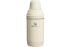 Stanley Happy Hour Cocktail Shaker Set 20 oz | Bartender Kit for Camping and Travel | Cocktail Drink Mixing Set with 2 Cups |