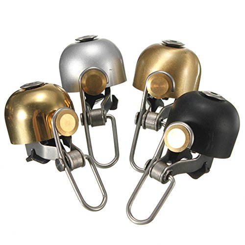Vintage Bike Bell Cycling Horn For Mountain Bike Road Bike, Mini Retro Bicycle Ring Bell Bike Horn, Bell Ding Clear Loud, Easy To Install, Great Bike Accessories For Adults Girls Kids (copper) - Thumbnail 3