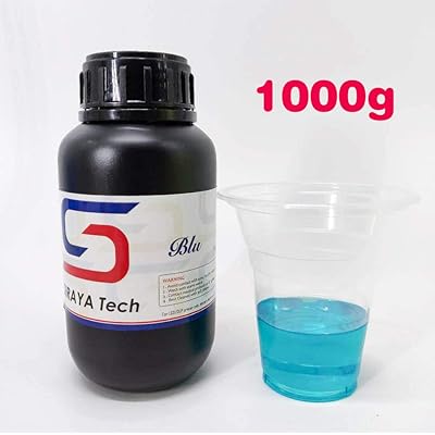 Blu - Strong and Precise High Resolution 3D Printing Resin by Siraya Tech (Blue)