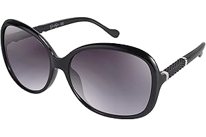 Jessica Simpson Women's J5393 Timeless and Elegant Vintage Oval Sunglasses