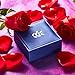 CDE 18K Rose Gold Plated Women Bracelet Bangle Embellished with Crystals from Flower Rose Jewelry,Ideal Gift for Mothers Day (Rose Gold Necklace)