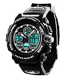Boys Digital Watch - Kids Waterproof Sports Watch with Alarm, Outdoor Analog Wrist Watches for Childrens