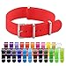 Clockwork Synergy® Classic Nylon Ballistic watch straps bands (20mm, Red)