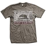 ENDO Apparel California Flag Right to Keep and Bear Arms Infringed Men's T-Shirt