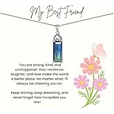 ZEWAR 925 Sterling Silver Cubic Zirconia Necklace, Blue Crystal Pendant,Friendship Necklace, Gifts for Friends, Daughters, Wives, Mothes Day Gifts, Valentines Day Gift, Necklaces for Women