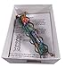 Gary Rosenthal Jewish Wedding Glass Mezuzah with Non Kosher Scroll Gift Boxed