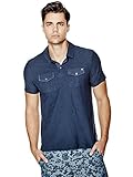 GUESS Men's Alvar Slub Polo