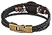 Hamoery Punk Alloy Leather Bracelet for Constellation Braided Rope Bracelet Bangle