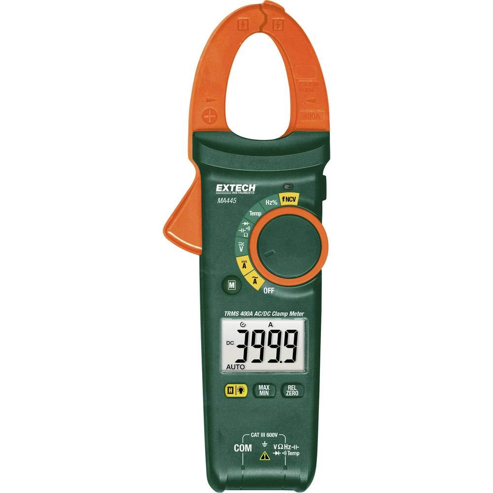 Extech MA445 400A True RMS AC/DC Pinza amperimétrica, NCV, 40000 unidades