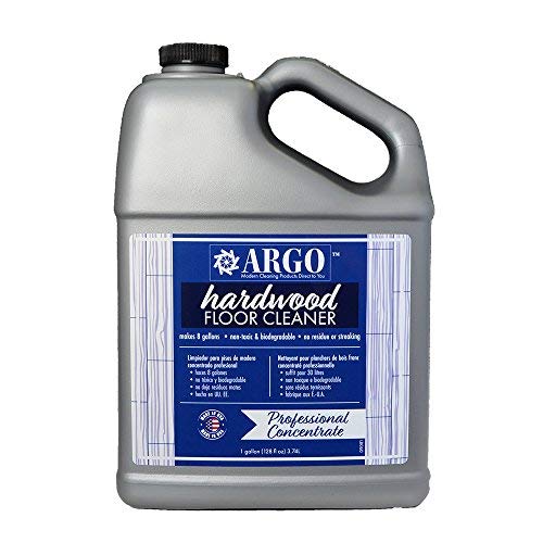 ARGO Hardwood Floor Cleaner, Compare to Bona, Professional Concentrate Ideal for Industrial, Commercial, and Residential Use, Makes 8 Gallons of Solution, 1 Gallon