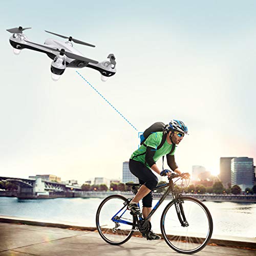 Lefant GPS RC Drone Quadcopter with FPV 720P Camera Live Video for Beginners RTF Remote Control Helicopter with GPS Return Home, Follow Me, Altitude Hold, Headless Mode, 18 Mins Long Fly Time
