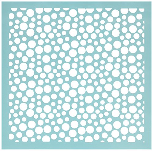 Kaisercraft T605 Scrapbooking Template, 12 by 12-Inch, Bubbles