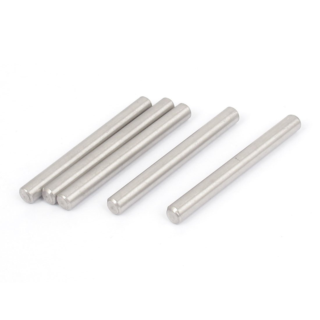 Sourcingmap 304 Stainless Steel Dowel Pins Fastener Elements 5mmx50mm 5pcs