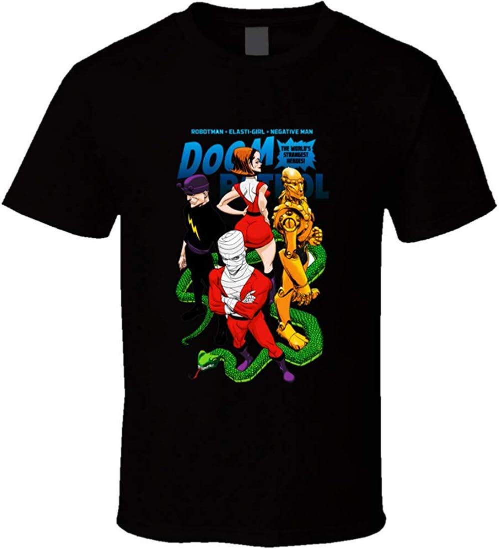 HDLGISZO Doom Patrol Classic Comics T Shirt