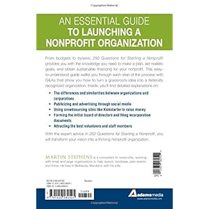 250 Questions for Starting a Nonprofit