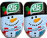 Tic Tacs Snowman Fruit Mix Lime and Berry 200 Mints (pack of 2)