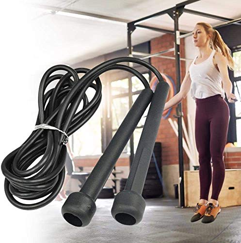 Skipping Rope Adult Fitness Jump Rope Gym Workouts & outdoor Training for Fat Burning Boxing, MMA & Interval Exercises Speed Fitness Weighted Skipping Ropes for Women & Men