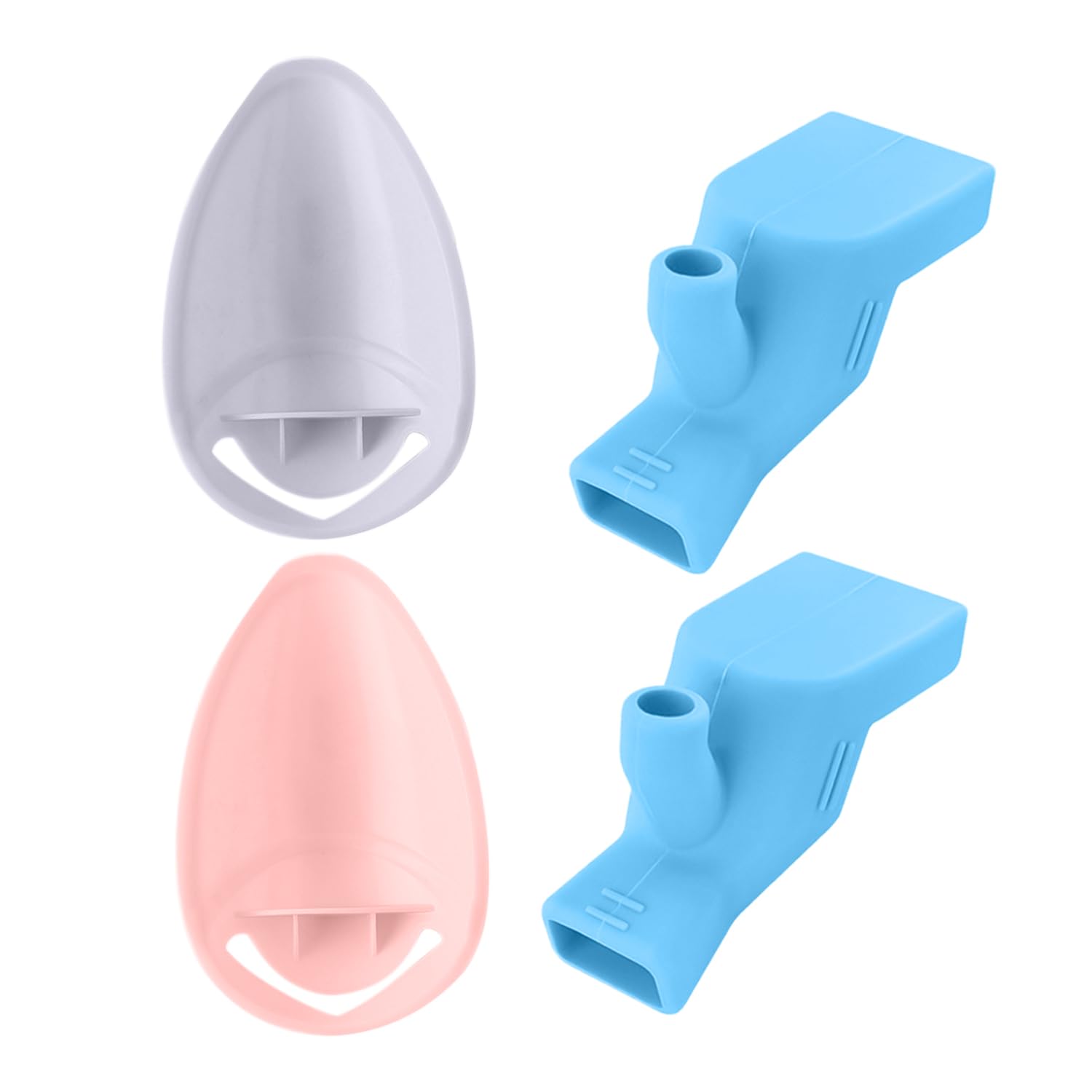 Pack of 2 Tap Extension, 2 Pieces Tap Splash Guard, Kitchen Sink Supplement, Sink Water Diverter, Child Hand Washing Tap Extension, for Kitchen, Bathroom, Toilet