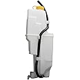 TRQ Radiator Coolant Reservoir Expansion Tank Overflow Bottle Compatible with 2012-2019 Nissan Versa 2014-2019 Versa Note NI3014120