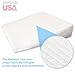 Acid Reflux Cooling Wedge Pillow - Memory Foam Overlay - Removable COOLING Cover - 