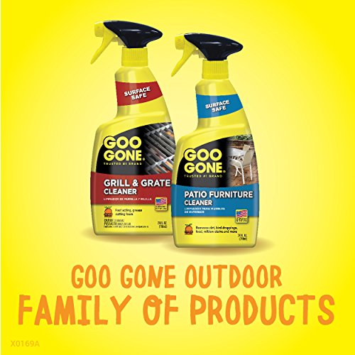 Goo Gone Grill and Grate Cleaner Spray (2 Pack) Cleans and Degreases BBQ Cooking Grates and