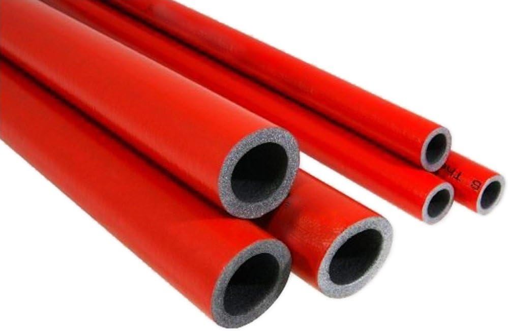 2m Pipe Insulation 15/18/22/28/35 Foam Coated Polyethylene Lagging Wrap