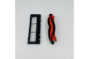 Main Roller Brush and Brush Cover Set for Cecotec for Conga M20 Vacuum Cleaner Floor Cleaning Accessories Pet Hair Removal Ea